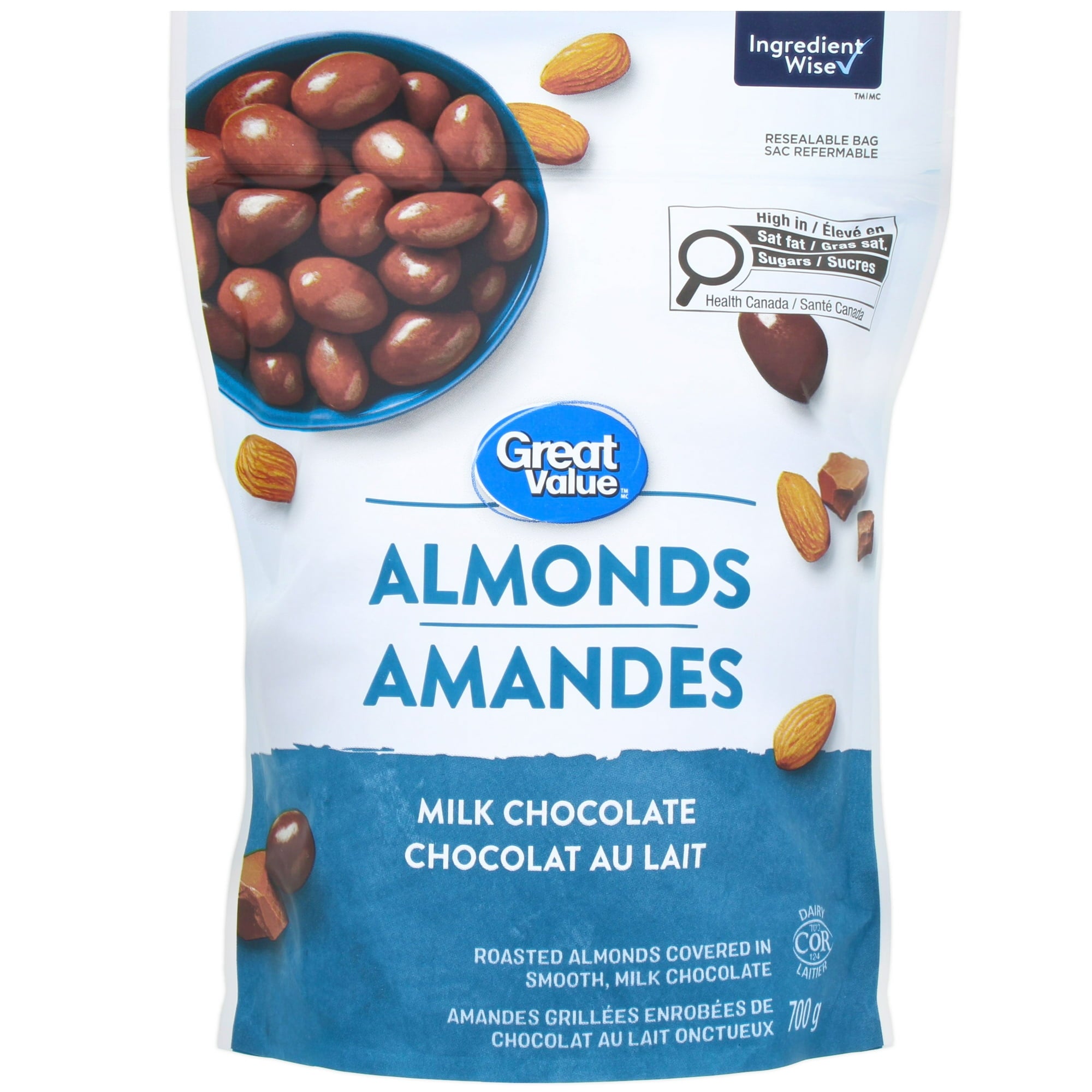 Great Value Milk Chocolate Almonds