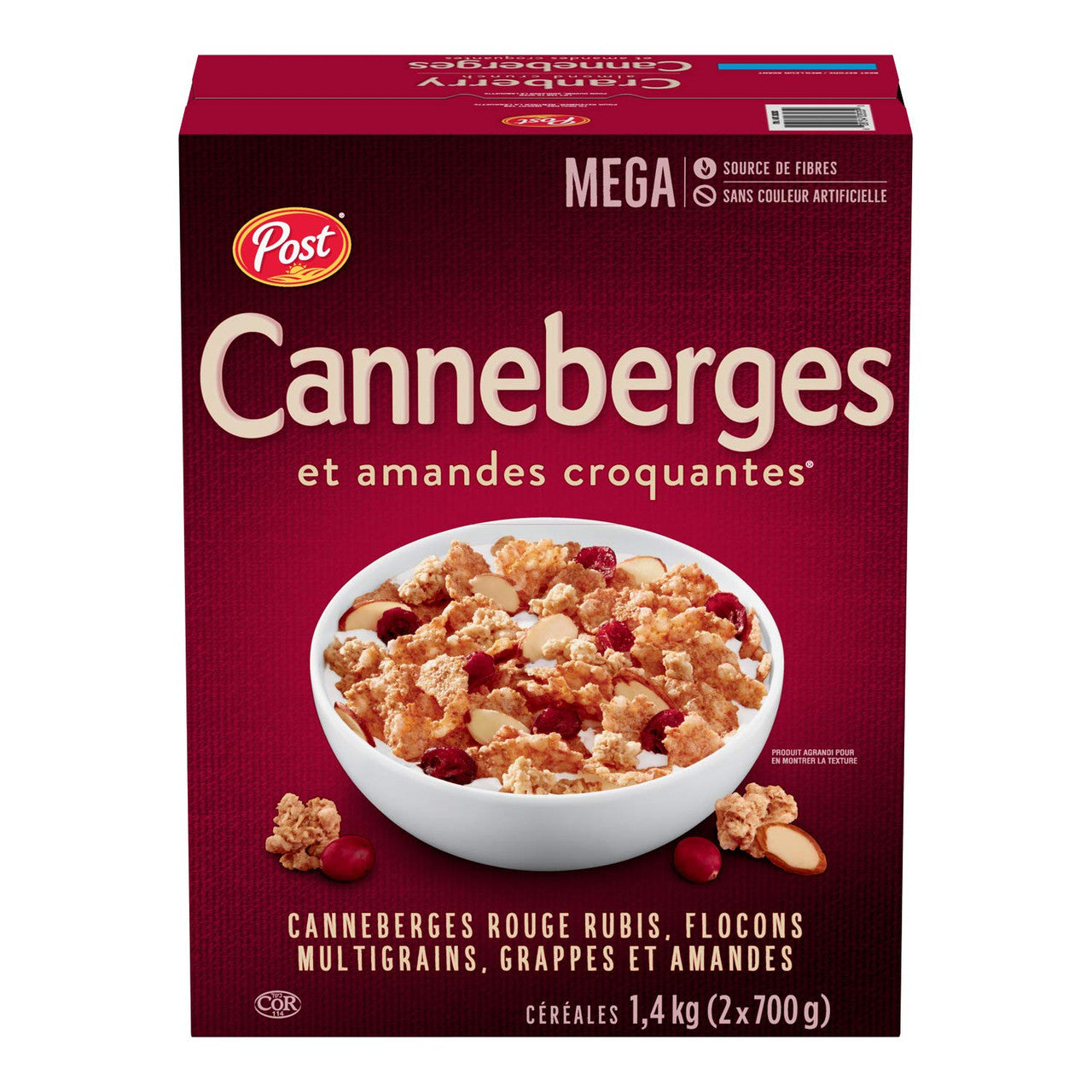 Post Cranberry Almond Crunch Cereal 1.1kg/2.2 lbs. {Imported from Canada}