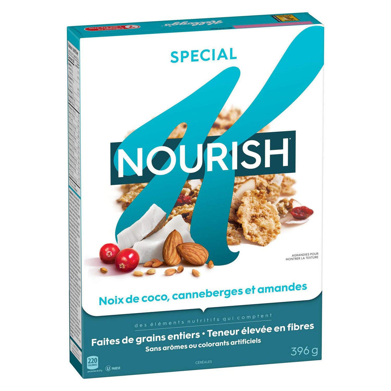 Kellogg's Special K Nourish Coconut, Cranberries & Almonds Cereal, 396g/14oz, 6-Pack {Imported from Canada}