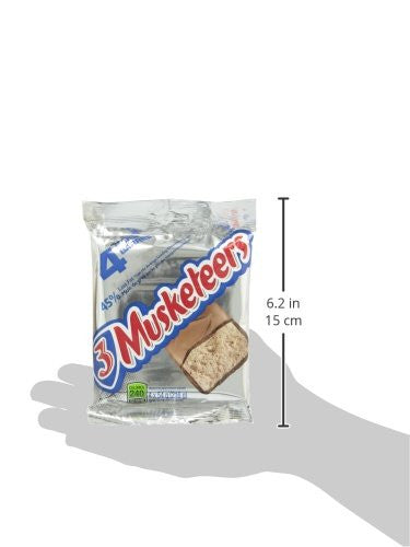Mars 3 Musketeers Chocolate (4pk) 216g/7.61oz {Imported from Canada}