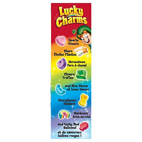 Lucky Charms Breakfast Cereal, 580g/20.45oz {Imported from Canada