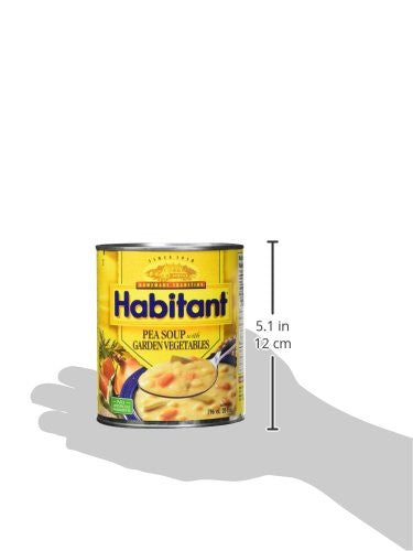 Habitant Pea With Garden Vegetable Soup, 796ml {Imported from Canada}