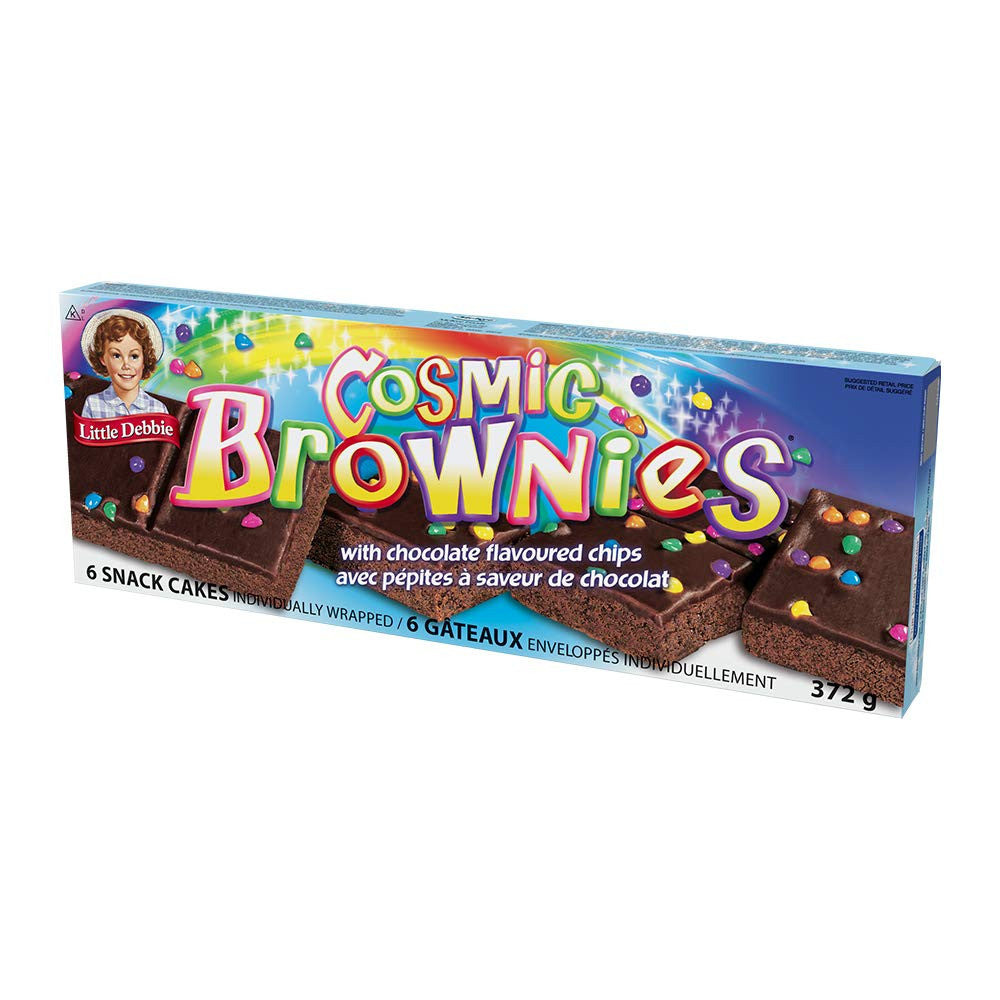 Little Debbie Cosmic Brownie Snack Cakes, 372g/13.1 oz {Imported from Canada}