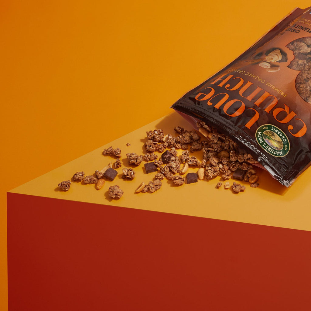 Nature's Path Love Crunch Organic Dark Chocolate & Peanut Butter Granola, 325g/11 oz. Bag {Imported from Canada}