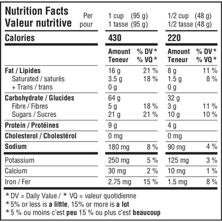 Nature's Path Love Crunch Organic Dark Chocolate & Red Berries Granola, 325g/11 oz. Bag {Imported from Canada}