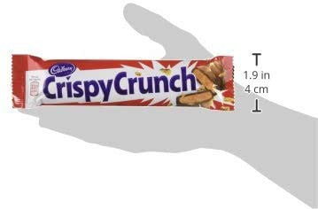 Cadbury Crispy Crunch Chocolate Bars, 48g/1.7 oz., Pack of 4, {Imported from Canada}