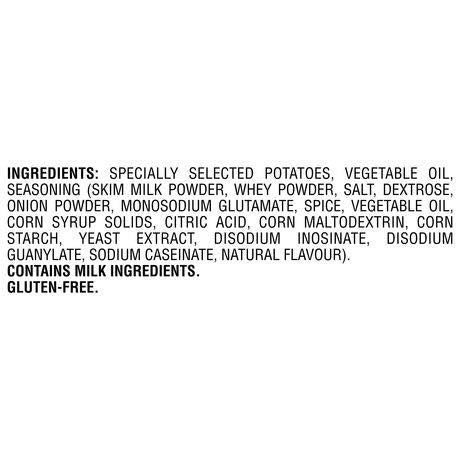 Ruffles Sour Cream & Onion Potato Chips 220g/7.8 oz. {Imported from Canada}