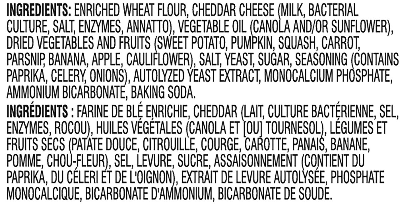 Pepperidge Farm Goldfish, Veggies & Fruits Crackers, 180g/6.1oz., {Imported from Canada}