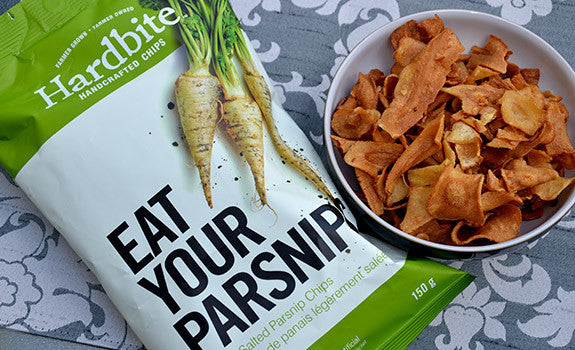 Hardbite Eat Your Parsnips Chips, 150g/5.3oz., {Imported from Canada}