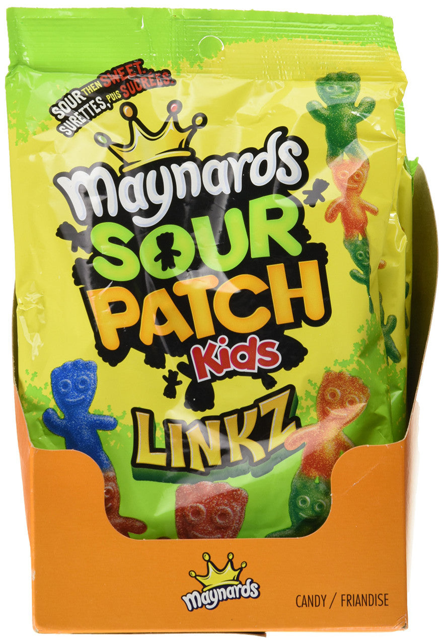 Maynards Linkz Sour Patch Kids, 180g, 9 Count Imported from Canada
