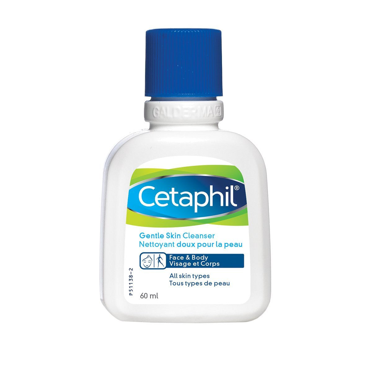 Cetaphil Gentle Skin Cleanser 60ml/2.02 Fl Oz {Imported from Canada}