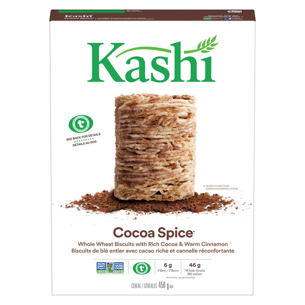 Kashi Cocoa Spice Certified Transitional Wheat Cereal, 456g/16oz., {Imported from Canada}