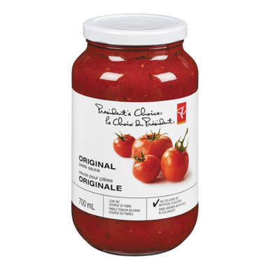 PC Original Pasta Sauce 700ml/23.7 oz., {Imported from Canada}