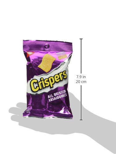 Christie Crispers All Dressed Crackers 70g/2.5 oz., 12pk {Imported from Canada}