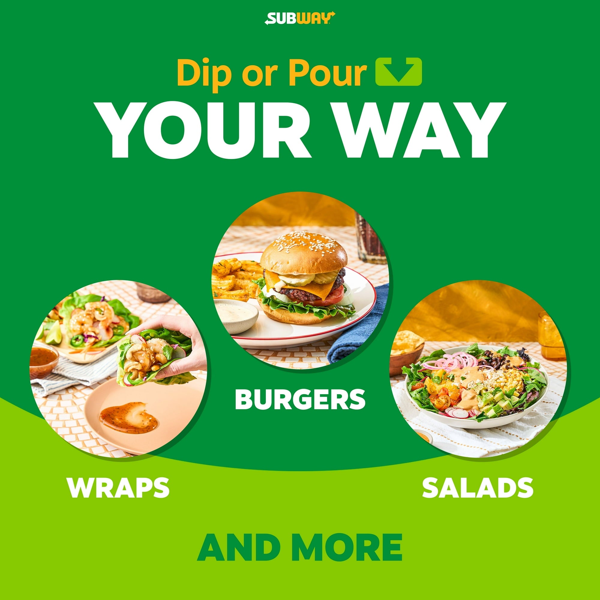 Subway Roasted Garlic Aioli Sauce dip or pour image