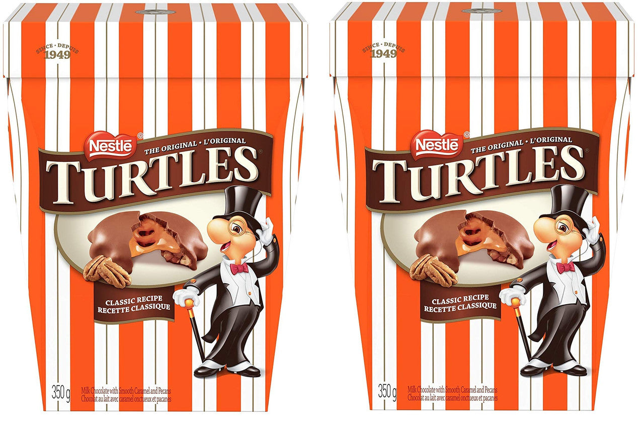 Nestle Turtles Original Chocolates 350g/12.34 oz., (2 Pack), {Imported from Canada}