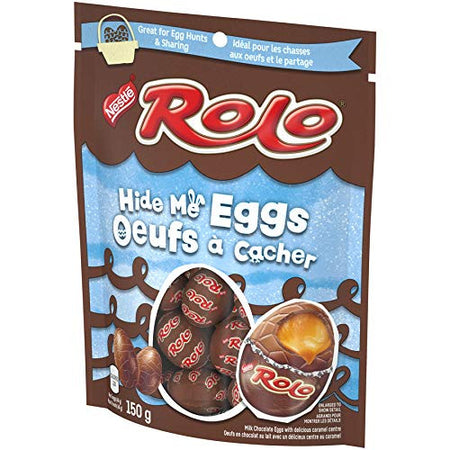 Nestle Rolo Easter Hide Me Chocolate Eggs, 150g/5.3oz,(Imported from Canada)