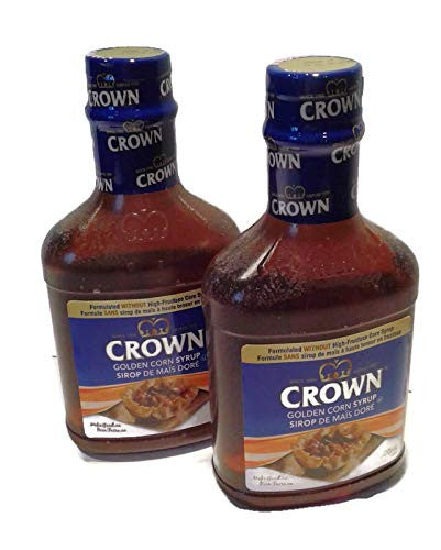 Crown Golden Corn Syrup, 2ct, 500 mL/16.9oz., Bottles, {Imported from Canada}
