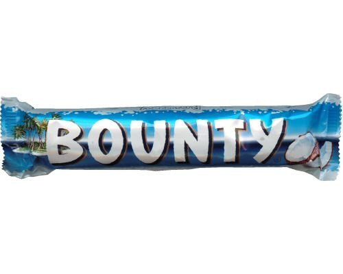Bounty Chocolate Bar, 2-Ounce Bars (Pack of 24) by Mars {Imported from Canada}
