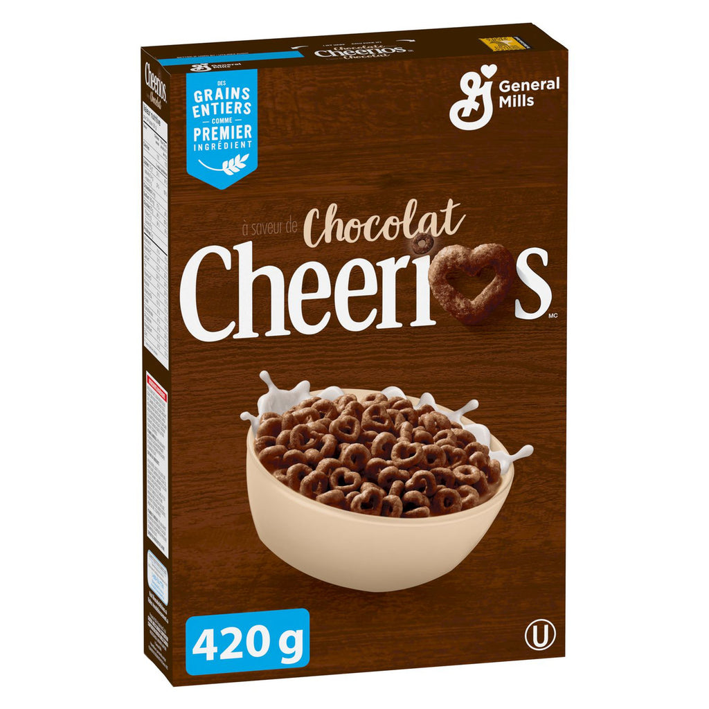 Cheerios Chocolate Flavor Cereal, 420g/14.7 oz. Box (Imported from Canada)