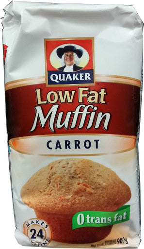 Quaker Muffin Mix Low Fat Carrot, 900g/31.7 oz., {Imported from Canada}