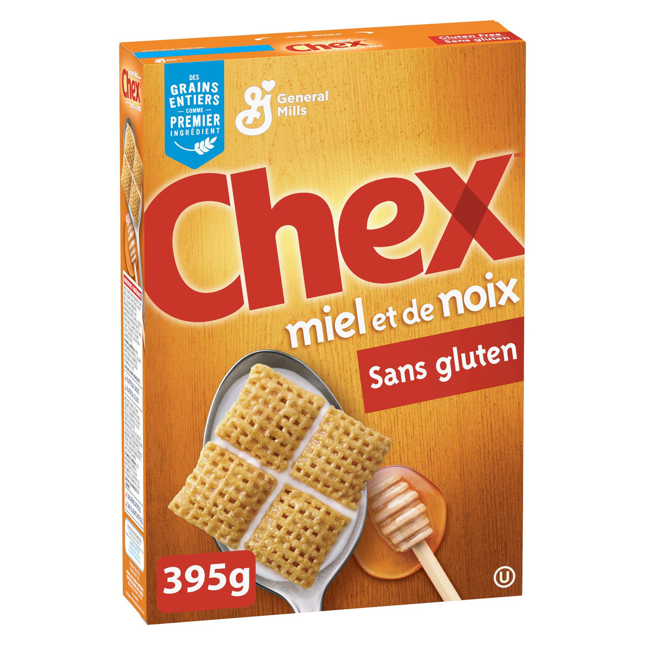 Chex Honey Nut Cereal, 395g/13.9oz, (Imported from Canada)