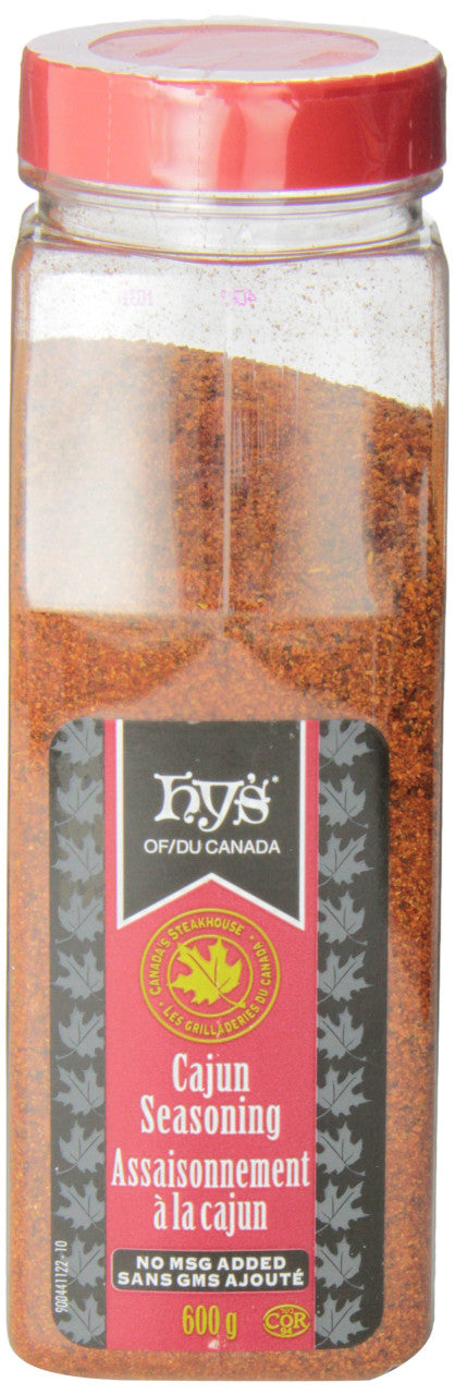 Hy's of Canada, Cajun Seasoning, 600g/21.2oz., {Imported from Canada}