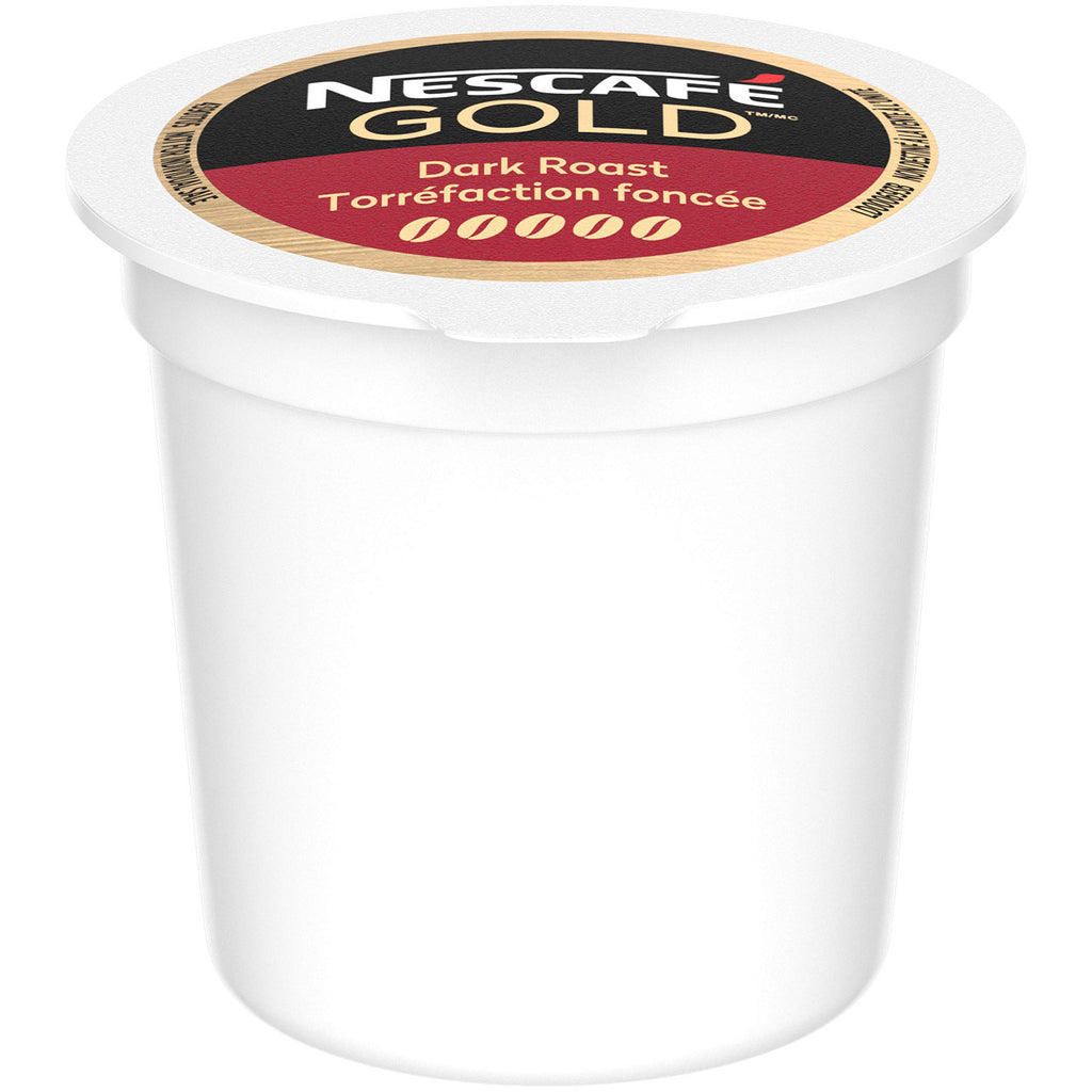 NESCAFE Gold, Dark Roast, Keurig, 12 Count Pods,  {Imported from Canada}