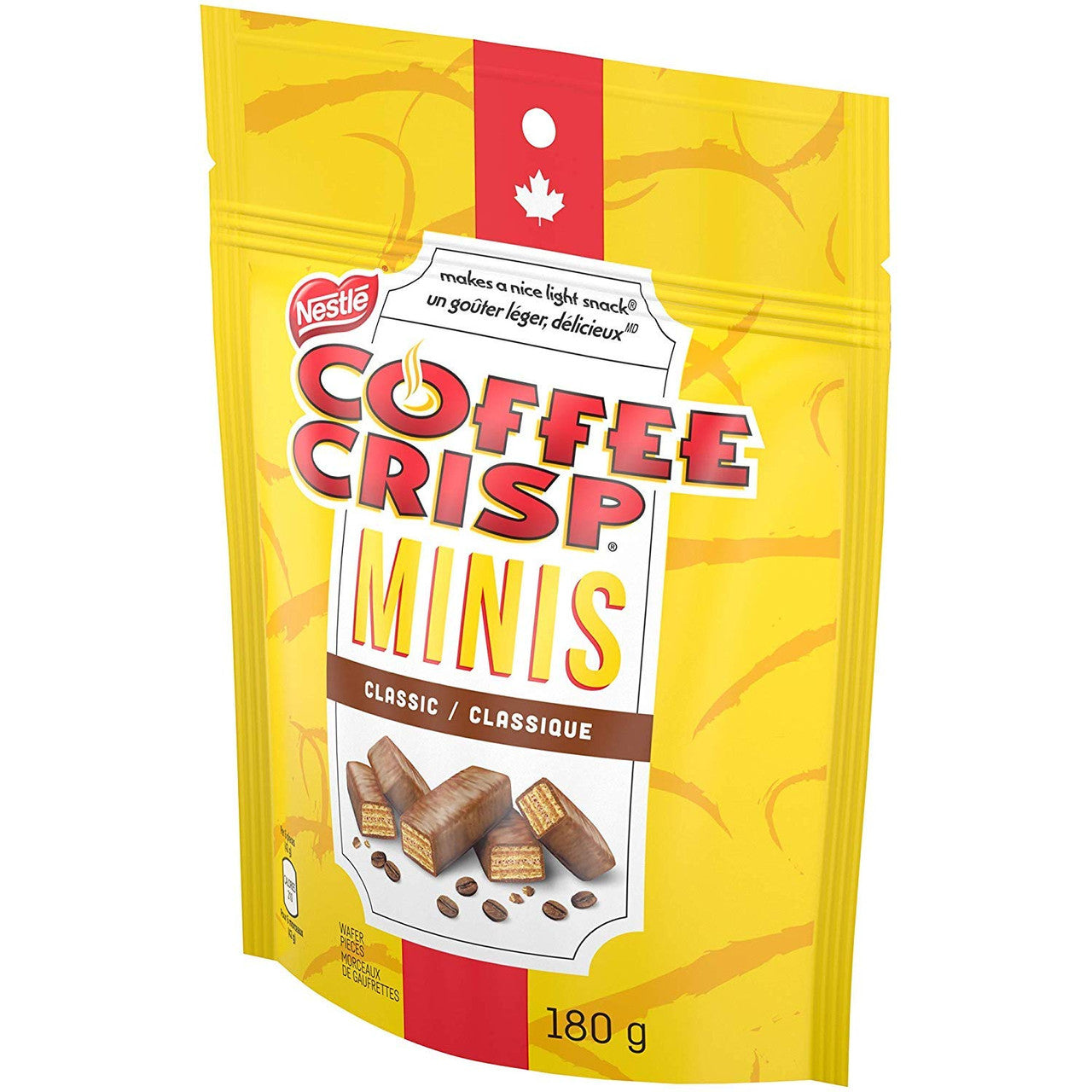 COFFEE CRISP NESTLE Minis, 180g/6.3 oz., Bag {Imported from Canada}