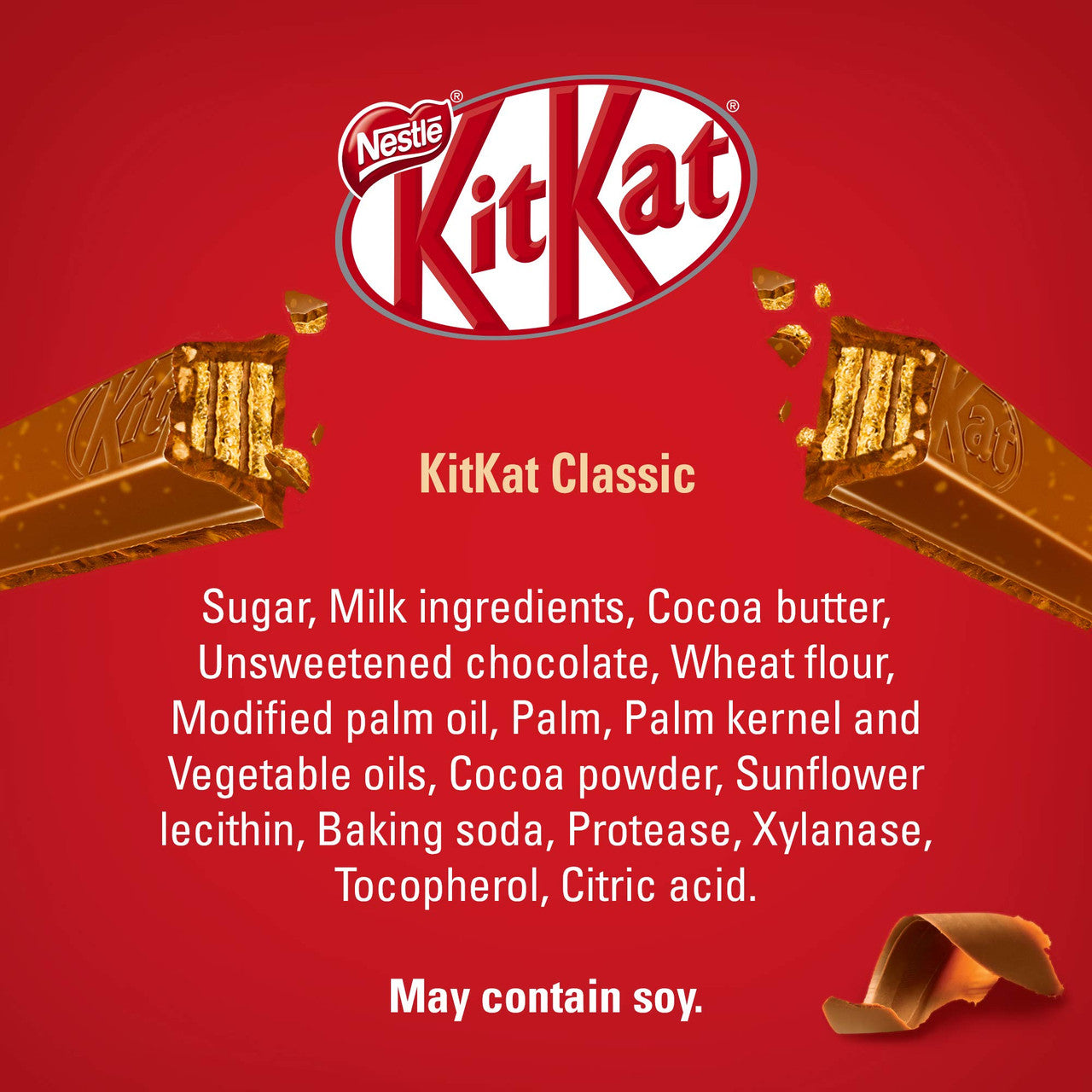 Nestle Kitkat Classic Wafer Bar, 120g/4.2 oz., {Imported from Canada}