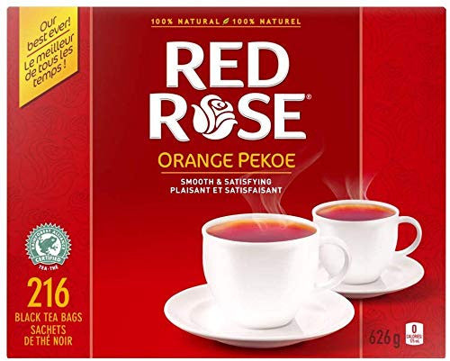 Red Rose Orange Pekoe Tea - 216ct/626g, (2 Pack) {Imported from Canada}