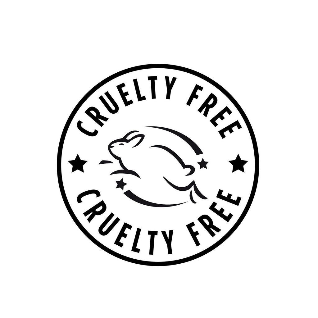 Cruelty Free logo with a animal icon on a white background