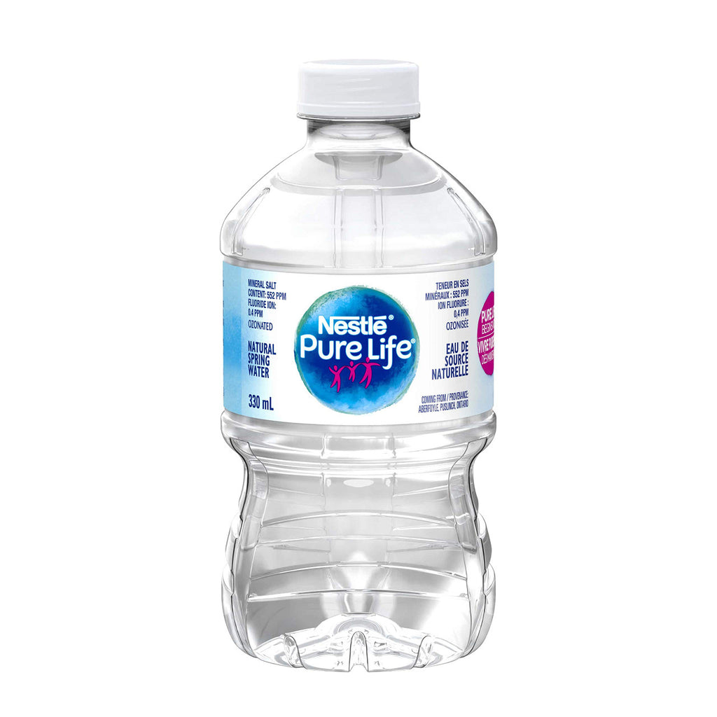 Nestle Pure Life 100% Natural Spring Water 12x330ml {Imported from Canada}