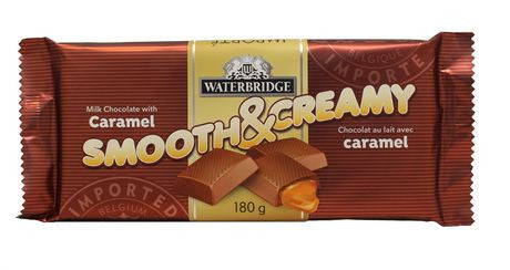 Waterbridge, Smooth & Creamy, Caramel Bar, 180g/6.3oz., {Imported from Canada}