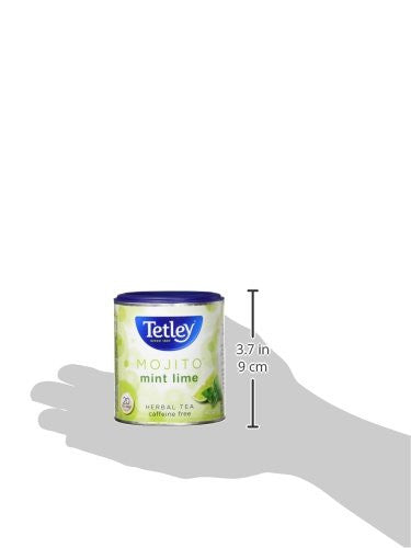 Tetley Tea Mojito Herbal Tea, 20ct, 40g/1.4oz, (Imported from Canada)