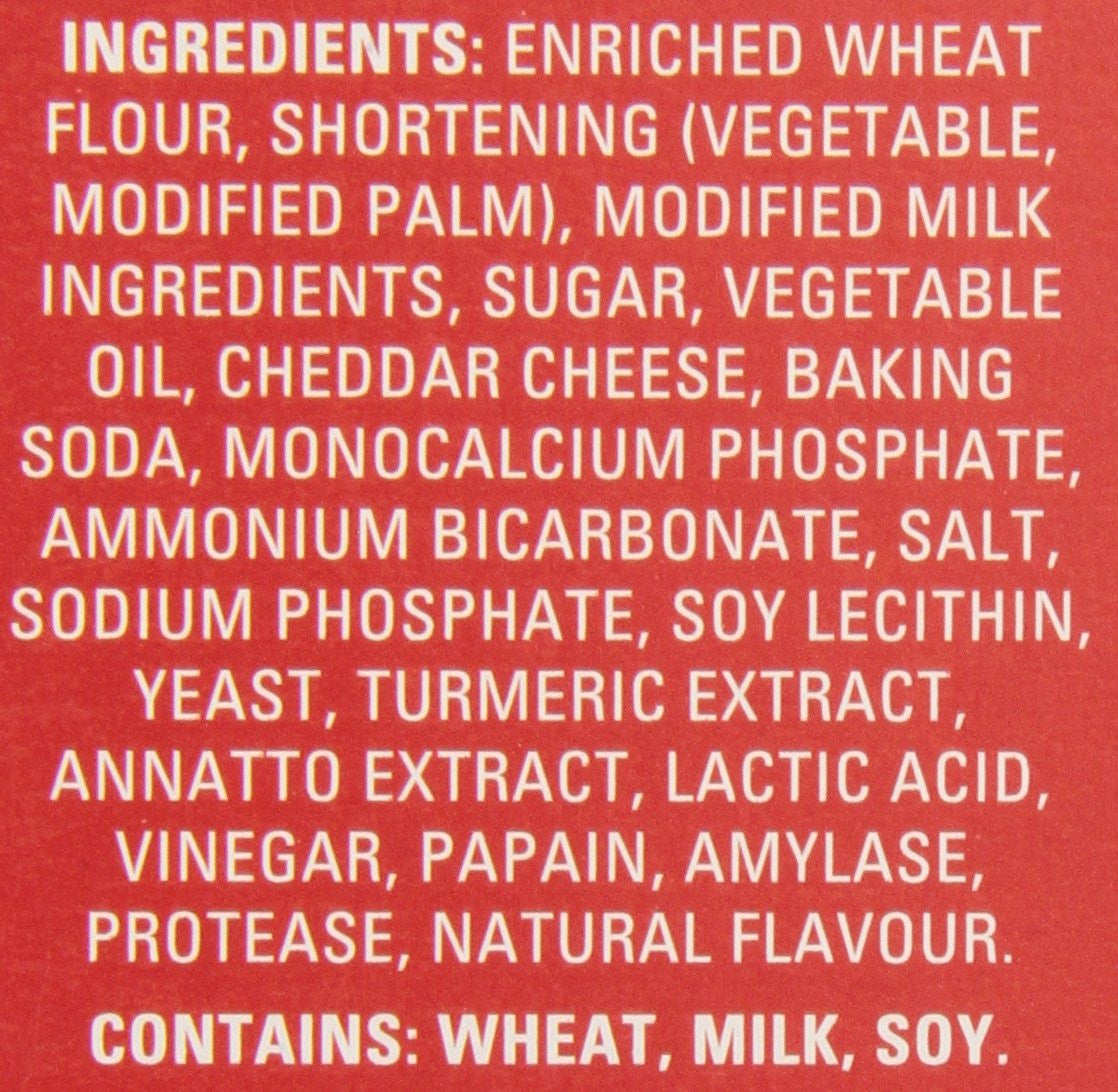 Ritz Snak Paks Bits Cheese 180g/6.3 oz.,  (4pk) {Imported from Canada}