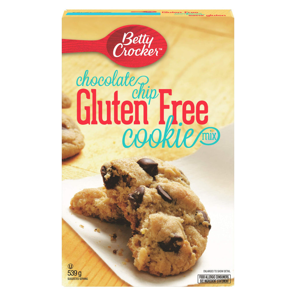 Betty Crocker Gluten Free Cookie Mix Chocolate Chip 539g/19 oz., {Canadian}