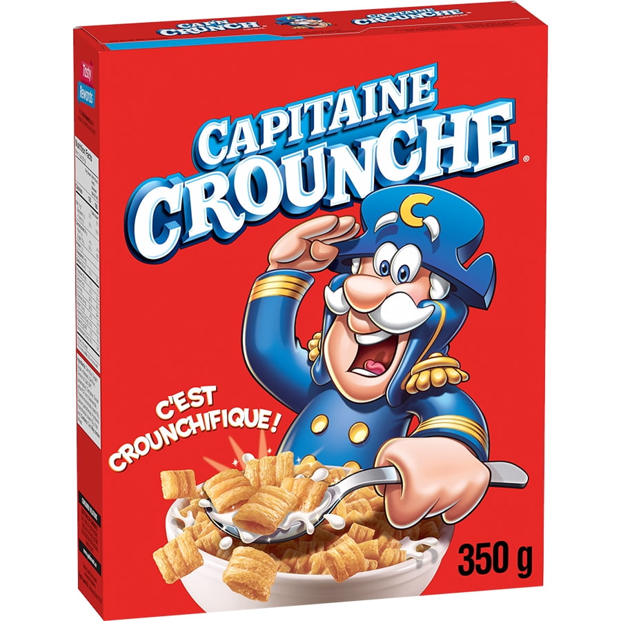 Quaker Captain Crunch Original, 350g/12.34 oz. /24ct {Imported from Canada}