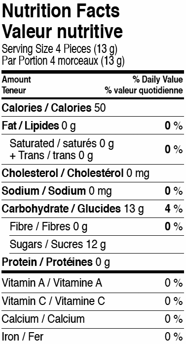 Kerr's Gluten Free Wintergreen Mints 200g/7.1 oz. Single Bag {Imported from Canada}