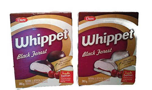 Dare, Whippet Black Forest Marshmallow Cookies, (2pk) 285g/10.1oz., PKG. {Imported from Canada}