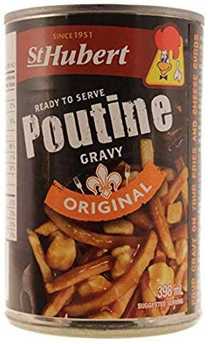 St Hubert Poutine Gravy, 398ml/13.5 fl. oz., Can {Imported from Canada}