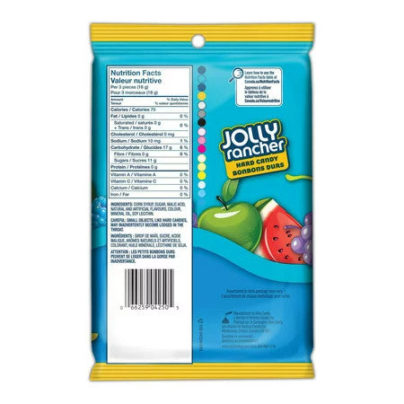 Jolly Rancher Hard Candy Assorted Flavours, 198g/7oz. (Pack of 3) (Imported from Canada)