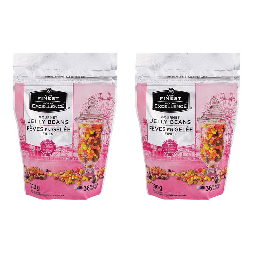 Our Finest Gourmet Jelly Beans, 300g/10.6 oz., (2 Pack) {Imported from Canada}