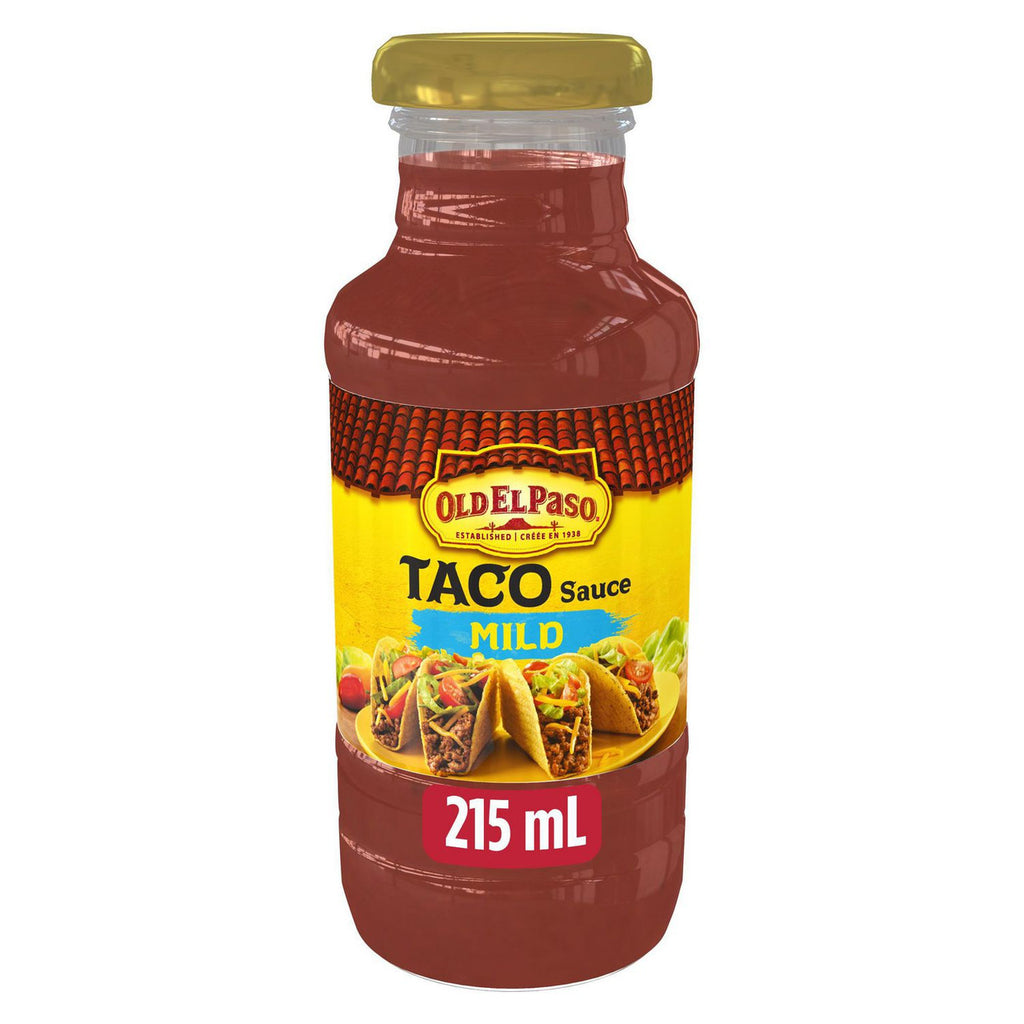 Old El Paso Taco Mild Sauce 215ml/7.3 fl. oz., {Imported from Canada}