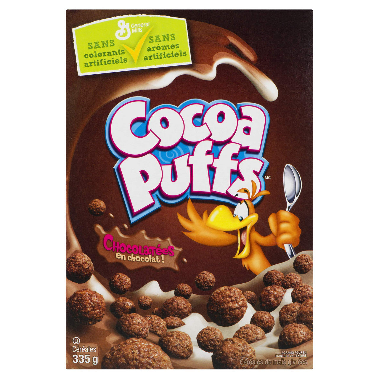 General Mills, Cocoa Puffs Breakfast Cereal, 335g/11.8oz., {Imported from Canada}