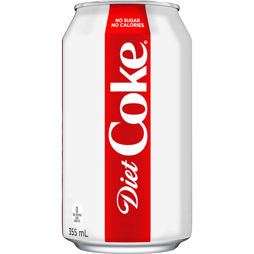 Diet Coke, 355ml/12 fl. oz.,, Pack of 12, {Imported from Canada}