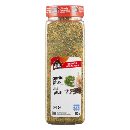 Club House Garlic Plus Seasoning One Step, 580g {Imported from Canada}