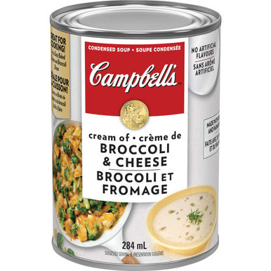 Campbell's Broccoli Cheese Soup, 284ml/9.6oz. (Imported from Canada)