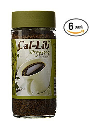 Caf Lib Coffee Alternative With Chickory 5.25 oz Jars (Pack Of 6)
