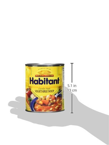 Habitant Garden Style Vegetable Soup - 796ml {Imported from Canada}